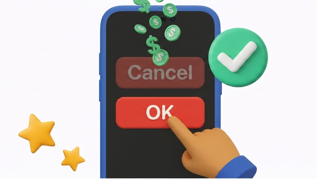 Cancel in minutes